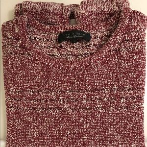 Rag & Bone red woven sweater(size M)